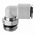 Фитинг цанга угловой 6-M5"Camozzi" (R7522 6-M5)