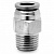Фитинг н/ж прямой  8-1/8 "Camozzi" (Х6510 8-1/8)